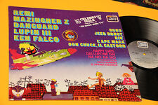MAZINGHER Z LUPIN...LP 16 CELEBRI SIGLE CARTONI ORIG ITALY 1980 EX !!!!!!!!!!!