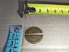 Vecchio Gettone Telefonico Da Collezione SIP Con Sigla 7803 Come Da Fotografie