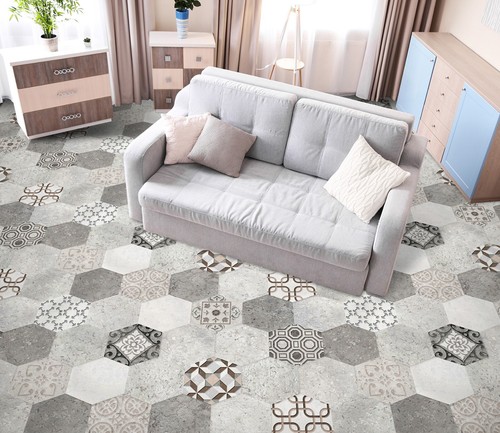 Piastrelle grigie r2677 - piastrelle,