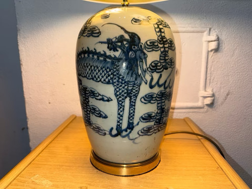 Antico vaso cinese qing kangxi - vaso,