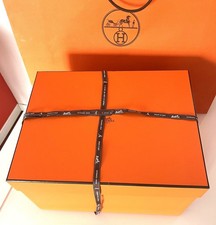 SCATOLA HERMES GIFT BOX  39×31 x 22.5 cm  PER BIRKIN AND KELLY