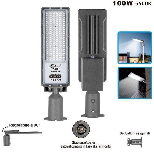 Lampione stradale faro led - lampione,
