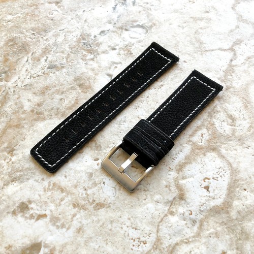 Cinturino pelle nera con - cinturino,