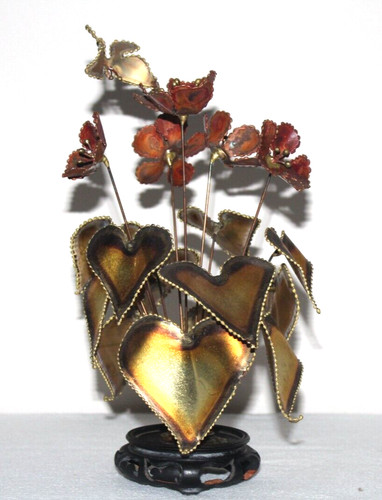 Scultura vintage metà secolo