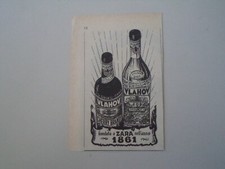 PICCOLA advertising Pubblicità 1951 VLAHOV MARASCHINO /CHERRY BRANDY - ZARA