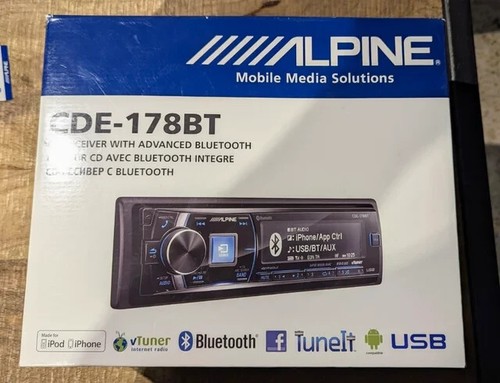 Autoradio alpine cde 178bt - autoradio, cde-178bt