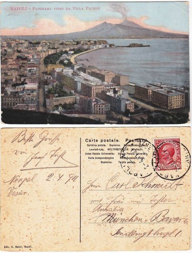 Napoli panorama visto da - visto,