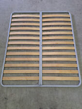 Rete matrimoniale 160x190 cm a doghe, nuova con piccoli difetti