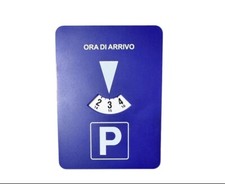 DISCO ORARIO AUTOMATICO per parcheggio auto elettronico parchimetro In Italiano