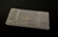 CATADIOTTRO BIANCO PER CARRELLO O RIMORCHIO ELLEBI 69*31 CENTOLUCI AUTOADESIVO