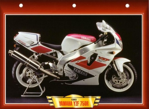 Yamaha yzf 750 - r, genesis