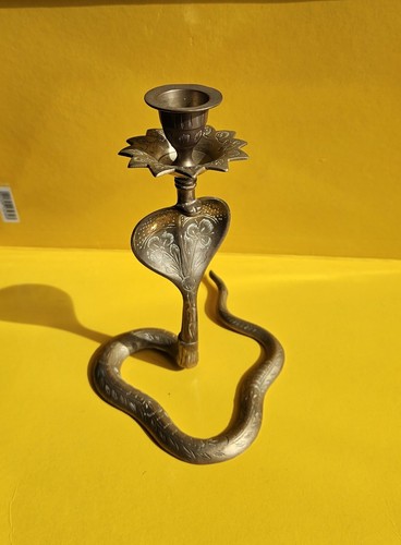 Candelabro serpente cobra - candelabro,