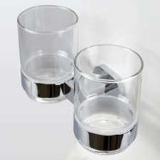 Bicchiere supporto doppio - bicchiere,