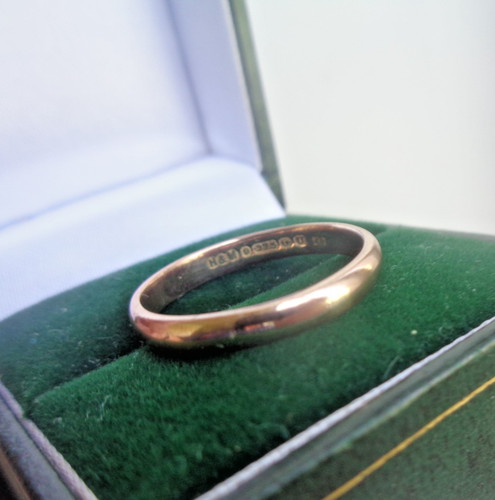 Fede nuziale oro giallo 9ct - oro, hm