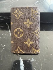 Autentico portachiavi marrone