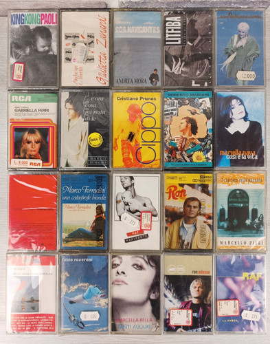 Lotto musicassette musica - 20,