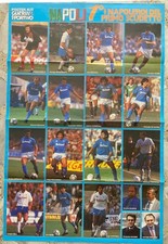 POSTER Guerin Sportivo bellissimo e raro Napoli Maradona scudetto 1986-87.