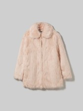 Cappotto in ecopelliccia -