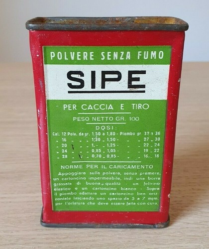 Antica scatola latta - antica,