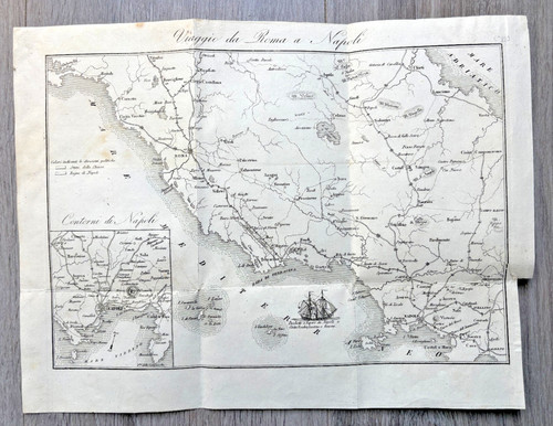 Viaggio roma napoli 1844 - roma, a