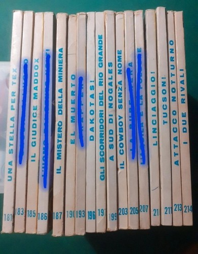 Lotto numeri tex originali - numeri,