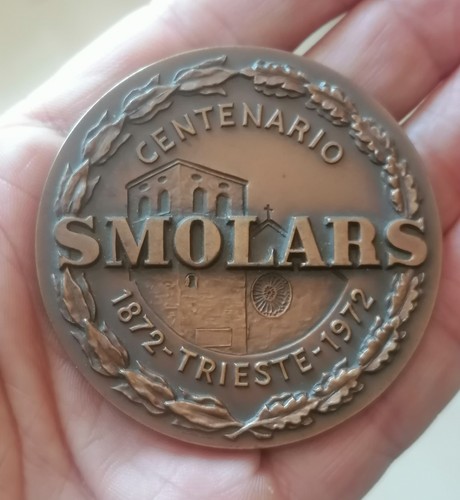 Medaglia trieste smolars - medaglia,