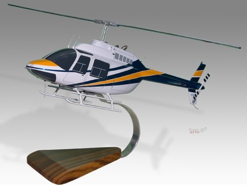 Bell 206 206b jetranger solid - bell,