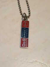 D&G Dolce e Gabbana collana Sport con pendente acciaio e smalti DJ0454