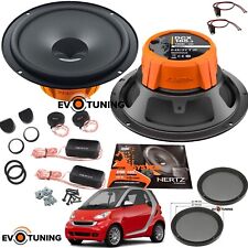 Kit Casse Altoparlanti Hertz Dsk 165.3 Anteriori +Cp Griglie 165mm per Smart 451