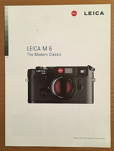 Brochure vintage leica - vintage, m