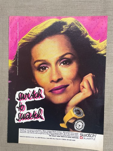 Pubblicità rivista swatch - rivista,