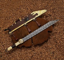 Viking Damascus 30" Seax - Sax
