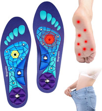 1 Paio Di Solette Magnetiche per Digitopressione per Uomini E Donne, Solette per