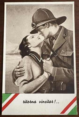 Cartolina militare colonie - cartolina,