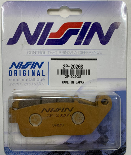 Nissin pastiglie freno ant - pastiglie, gs