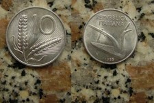 10 LIRE DEL 1955 DELLA
