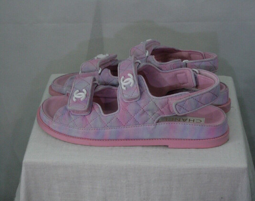 Sandali mega chanel dad - sandali, rosa