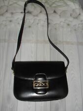 RARA E PRESTIGIOSA  BORSA A TRACOLLA  Vintage CELINE Paris  in pelle