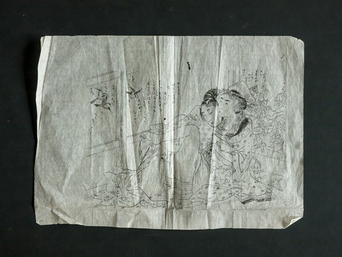Shunga giapponese vintage