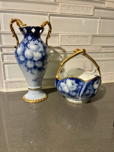 Set vaso decorativo cesto - vaso,