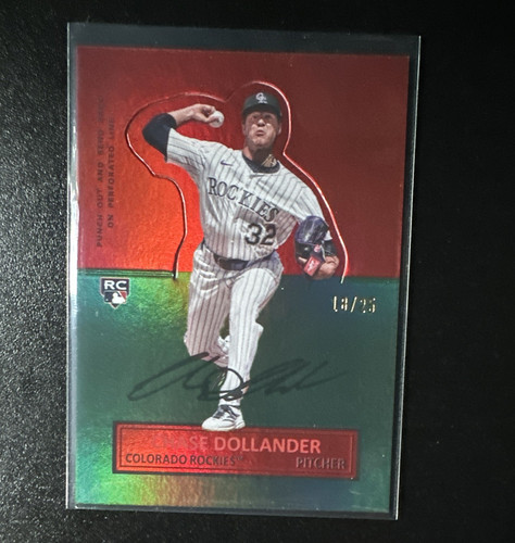 Topps chase dollander rockies - topps,