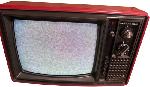 Nec vintage rosso crt retro - crt, tv
