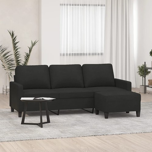 Seater sofa with footstool - 3-seater,