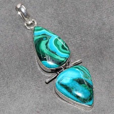 Ciondolo lungo in argento 925