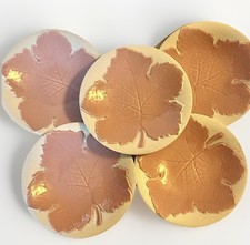 Vintage Italian Majolica Leaf
