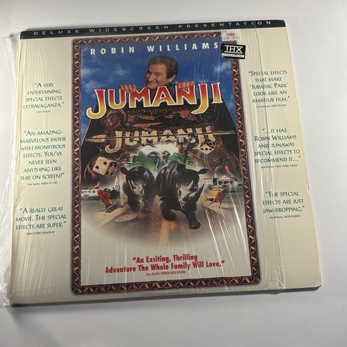 Jumanji laserdisc deluxe - “jumanji”,