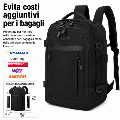 Zaino cabina ryanair easyjet - zaino,