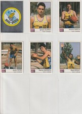 Caixa Ourense 1991 Panini Basket Liga ACB Stickers Set Completo 6 Carte