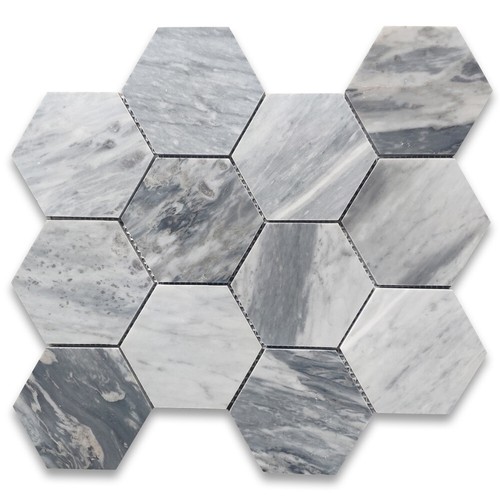Piastrella mosaico marmo k34xh - mosaico,
