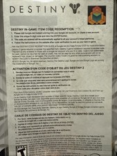 Destiny 2 Codice Emblema